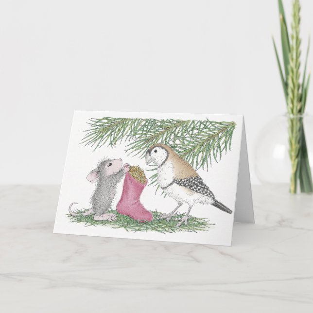 House-Mouse Designs® Holiday Card (Front)
