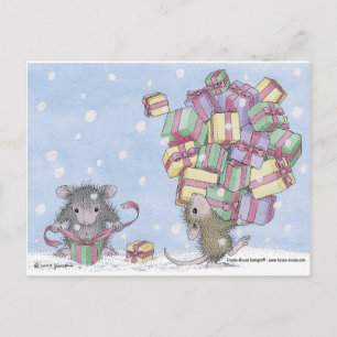 House Mouse Designs® Holiday Postcard