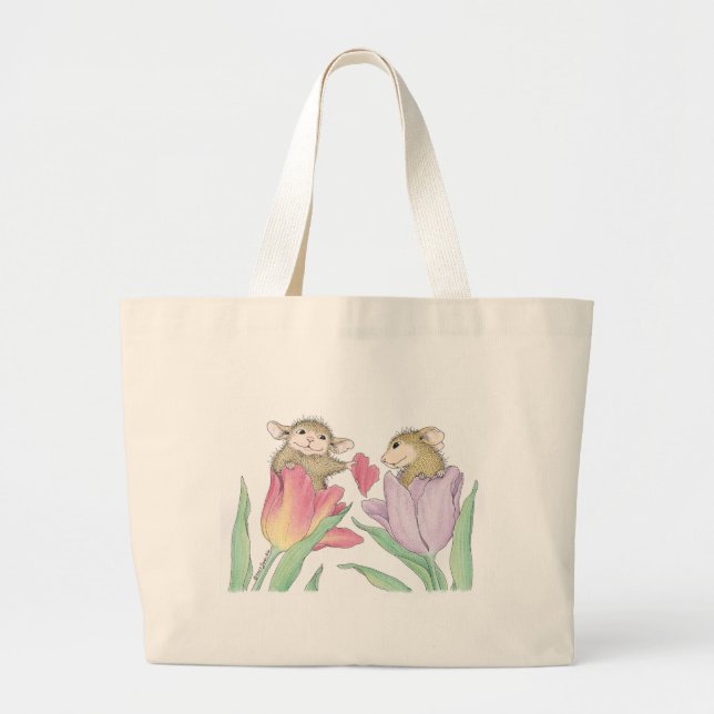 House-Mouse Designs® - Large Tote Bag (Front)