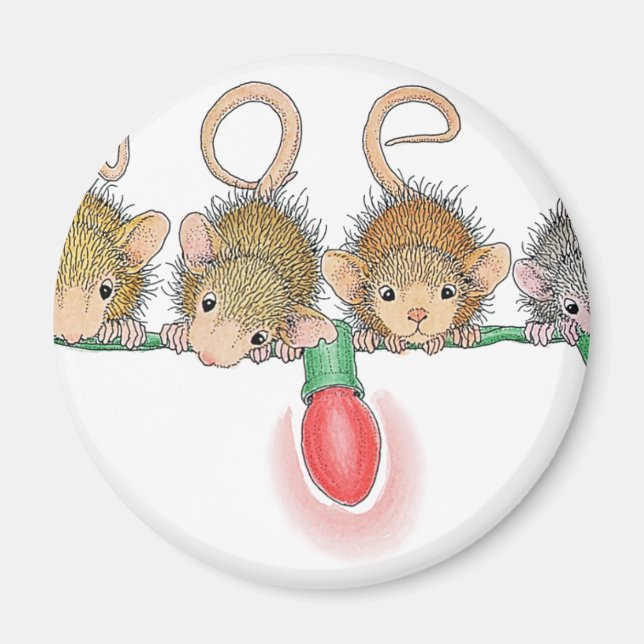 House-Mouse Designs® Magnet (Front)