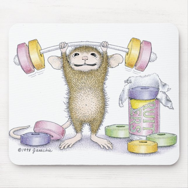 House-Mouse Designs® - Mouse Pad (Front)