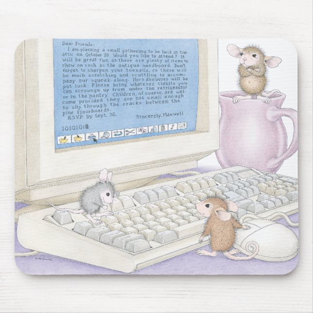 House-Mouse Designs® Mouse Pads (Front)