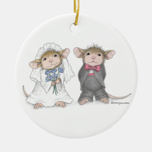 House-Mouse Designs®-Personalised Wedding Ornament