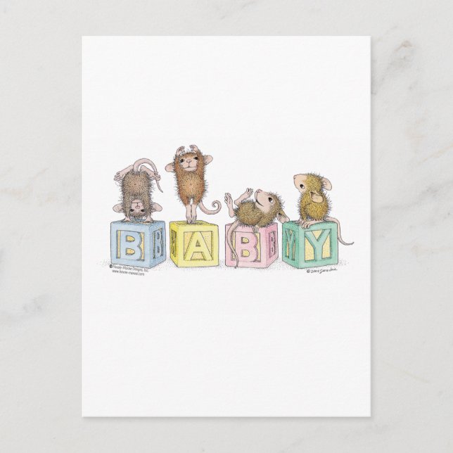 House-Mouse Designs® Postcard (Front)