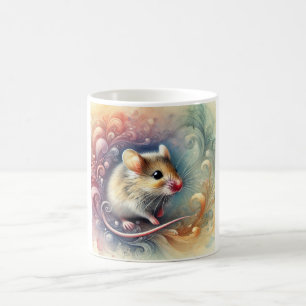 House Mouse in the Morning Light 260824AREF121 - W Coffee Mug