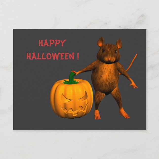 House Mouse Postcard (Front)