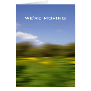House moving card