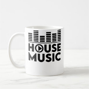 House Music Edm Rave Dj House Coffee Mug