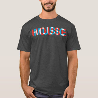 House Music Electronic Dance Party Festival Distre T-Shirt