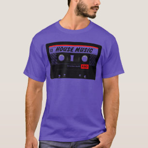 House Music Mitape 90s Vintage Audio Cassetteape f T-Shirt