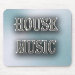 House Music Mouse Pad
