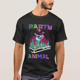 House Music Rave Cat Party Animal Kitty Dj Youth C T-Shirt