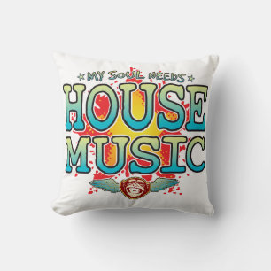House Music Soul Cushion