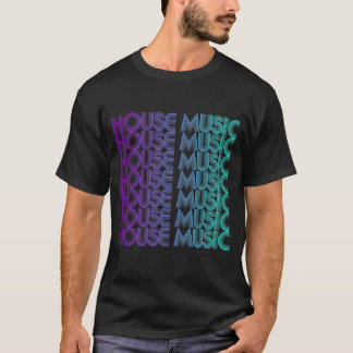 House Music Vaporwaveechno House Music EDM Lover g T-Shirt