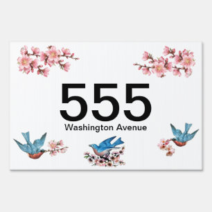House Number Yard Sign