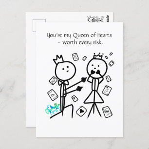 House of Cards Customized Postcard