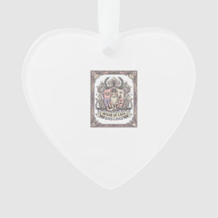 House Of Cats Cat Heraldry Coat of Arms Vintage Ornament