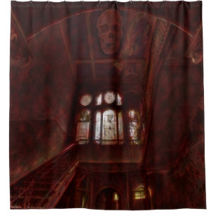 House of Death Shower Certain Curtain