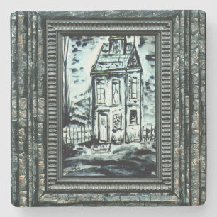 House of Deception Stone Coaster