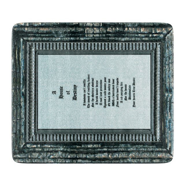 House of Destiny Cutting Board (Front)