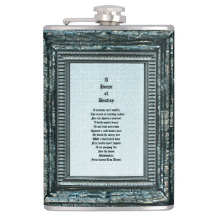House of Destiny Hip Flask