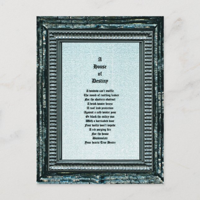 House of Destiny Postcard (Front)