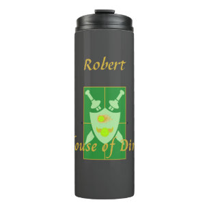 House of Dink Pickleball Crest Personalised Thermal Tumbler