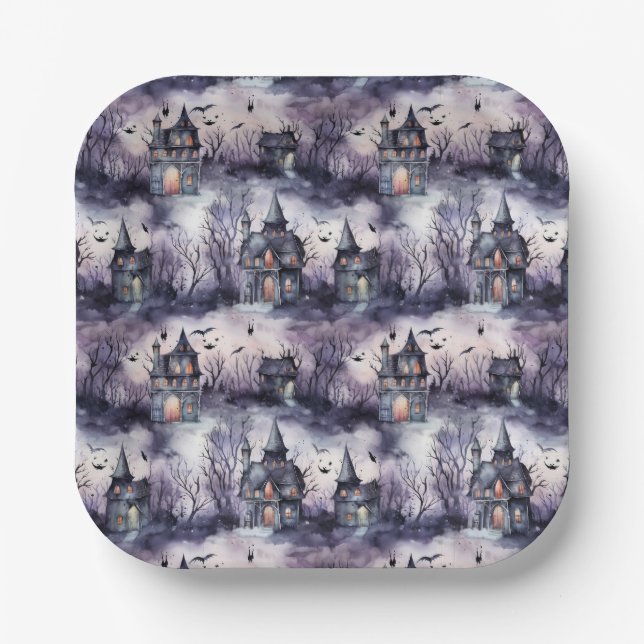 House of Echoes – The Endless Watch Paper Plate (Front)