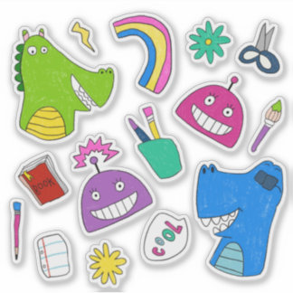 "House of Fun" Sticker Sheet