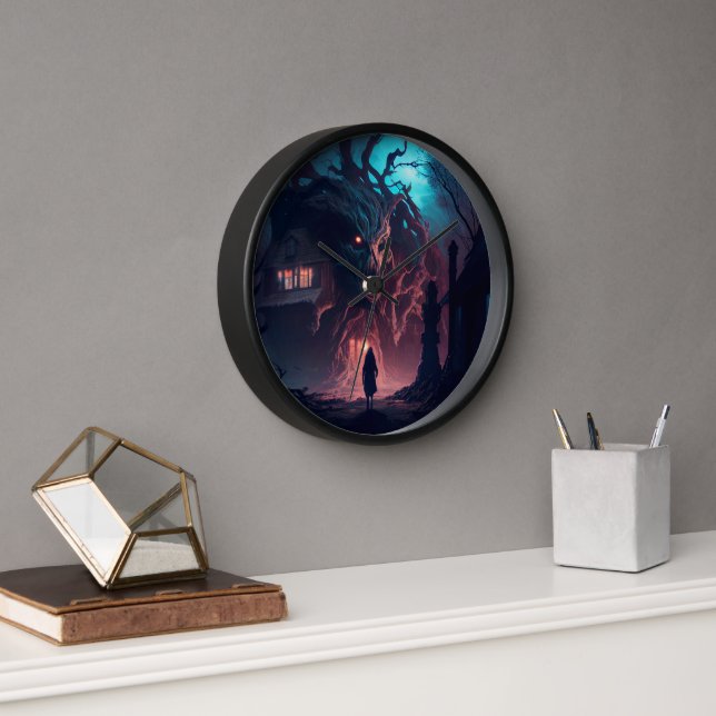 House of Horrors Wall Clock (Office)