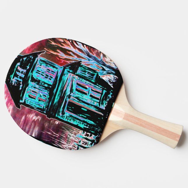 House of Invitation Ping Pong Paddle (Side)