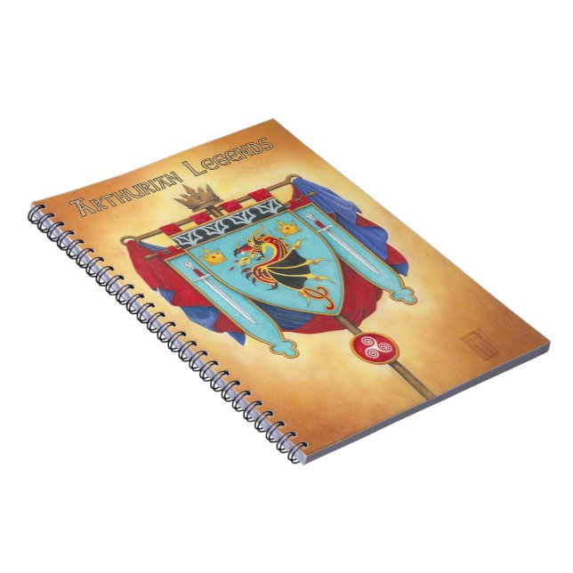 House of Pendragon Banner Notebook (Right Side)
