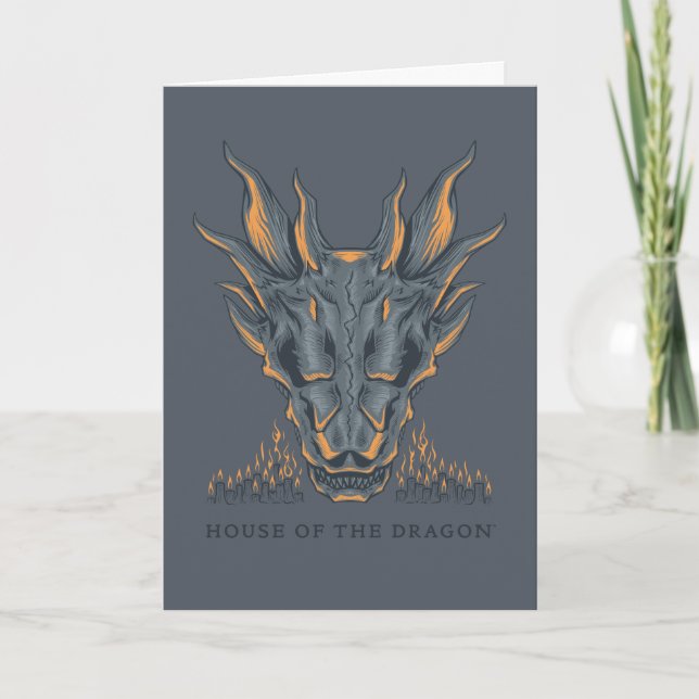 HOUSE OF THE DRAGON | Balerion Candle Altar Card (Front)