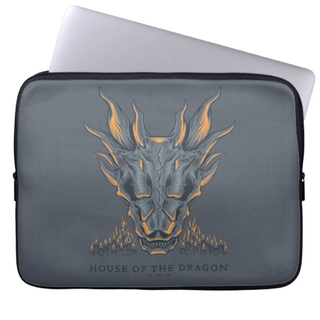 HOUSE OF THE DRAGON | Balerion Candle Altar Laptop Sleeve (Front)