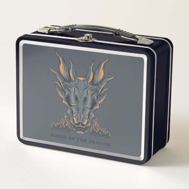 HOUSE OF THE DRAGON | Balerion Candle Altar Metal Lunch Box (Front)