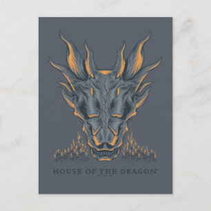 HOUSE OF THE DRAGON   Balerion Candle Altar Postcard