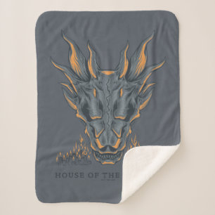 HOUSE OF THE DRAGON   Balerion Candle Altar Sherpa Blanket