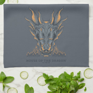 HOUSE OF THE DRAGON Balerion Candle Altar Tea Towel