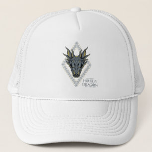 HOUSE OF THE DRAGON   Balerion Skull Diamond Crest Trucker Hat
