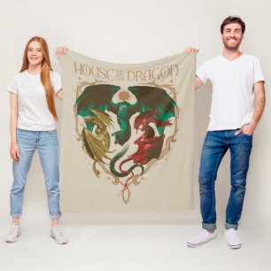 House of the Dragon   Dragon Shield Fleece Blanket