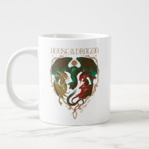 House of the Dragon   Dragon Shield Large Coffee Mug