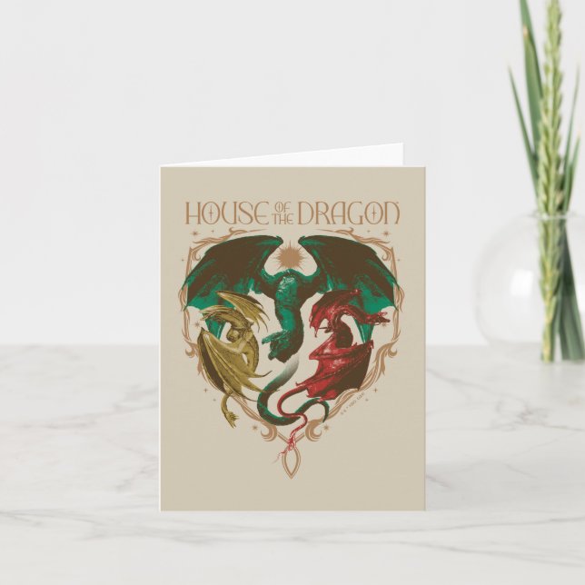 House of the Dragon | Dragon Shield Note Card (Front)