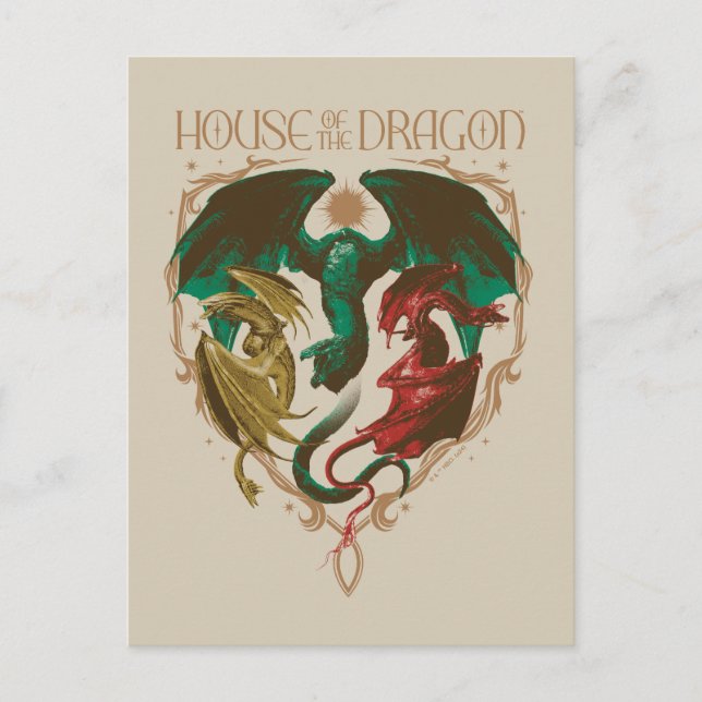 House of the Dragon | Dragon Shield Postcard (Front)