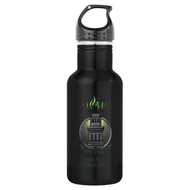 HOUSE OF THE DRAGON | House Hightower Sigil 532 Ml Water Bottle (Front)