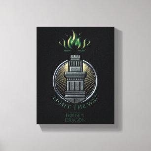 HOUSE OF THE DRAGON House Hightower Sigil Canvas Print