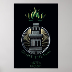 HOUSE OF THE DRAGON   House Hightower Sigil Poster