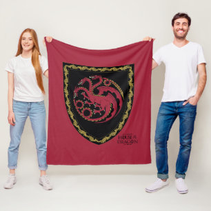 HOUSE OF THE DRAGON   House Targaryen Crest Fleece Blanket
