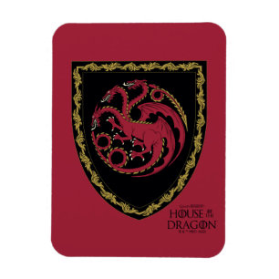 HOUSE OF THE DRAGON   House Targaryen Crest Magnet
