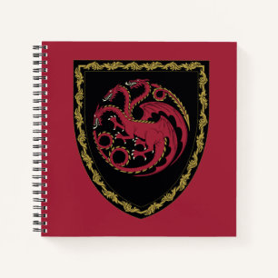 HOUSE OF THE DRAGON   House Targaryen Crest Notebook