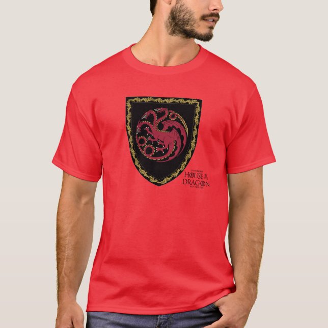 HOUSE OF THE DRAGON | House Targaryen Crest T-Shirt (Front)